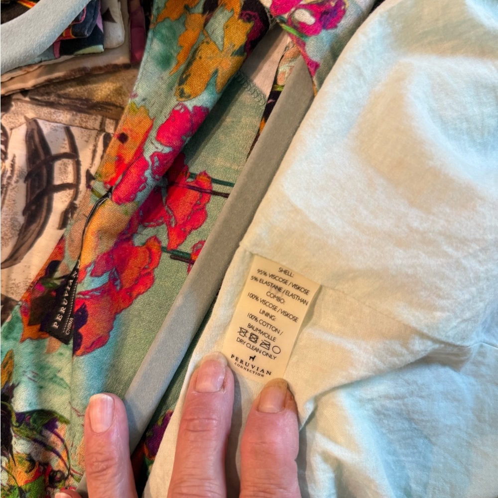 Peruvian Connection Multicolor Floral Dress - Picture 7 of 7